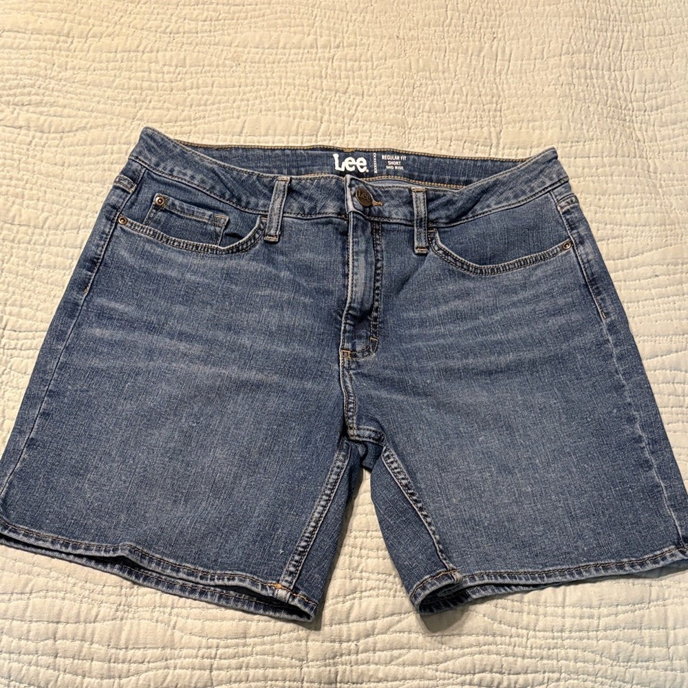 Lee Classic Indigo Denim Shorts